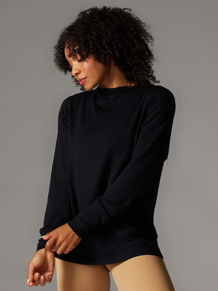 TaviLuxe® Cozy Funnel Neck Sweatshirt | Tops > Sweaters & Hoodies | Tavi – Tavi Active