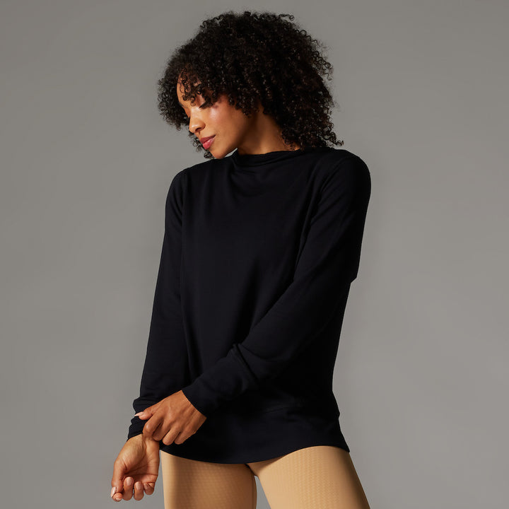 TaviLuxe® Cozy Funnel Neck Sweatshirt | Tops > Sweaters & Hoodies | Tavi – ToeSox | Tavi | Vooray