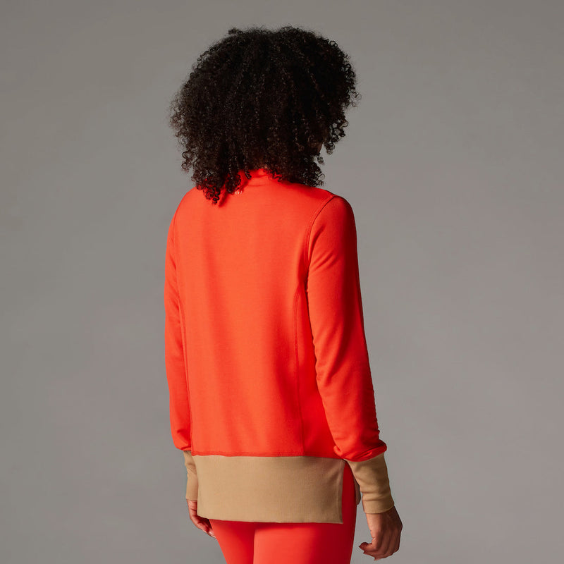 Cozy Funnel Neck Sweatshirt | Tops > Sweaters & Hoodies | Tavi – Tavi Active