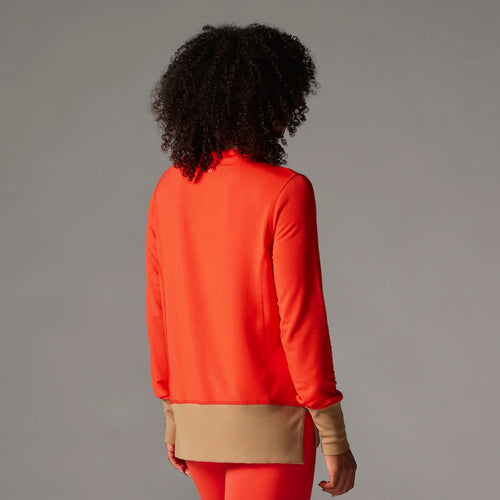 Cozy Funnel Neck Sweatshirt | Tops > Sweaters & Hoodies | Tavi – Tavi Active