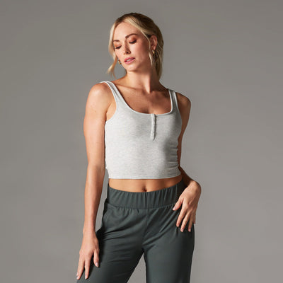 Fitted Henley Tank | Tops > Tanks | Tavi – Tavi Active