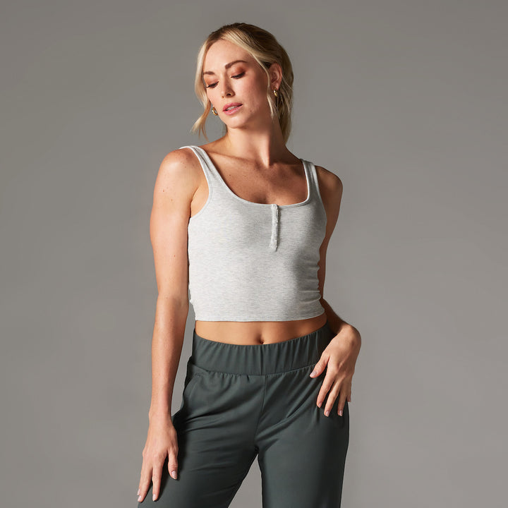 Fitted Henley Tank | Tops > Tanks | Tavi – ToeSox | Tavi | Vooray