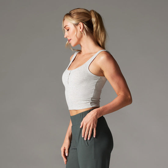 Fitted Henley Tank | Tops > Tanks | Tavi – Tavi Active