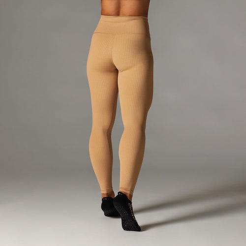 Tavi High Waisted Leggings - Camel Houndstooth | Sale – Camel