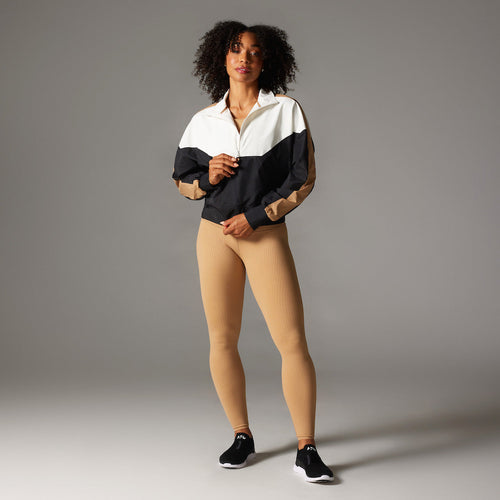 Tavi High Waisted Leggings - Camel Houndstooth | Sale – Camel
