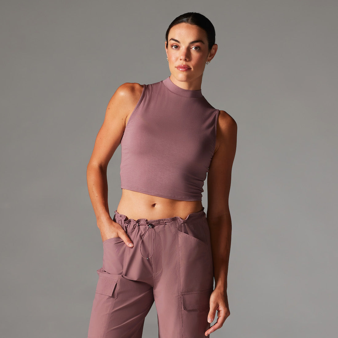 TaviLuxe® Mock Neck Tank | Tops > Tanks | Tavi – Tavi Active