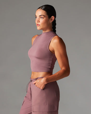 TaviLuxe® Mock Neck Tank | Apparel | Tavi – ToeSox | Tavi | Vooray