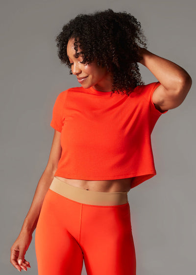 Ribbed Tee | Tops > Short Sleeve | Tavi – Tavi Active