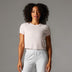 Ribbed Tee * | Tops > Short Sleeve | Tavi – ToeSox | Tavi | Vooray