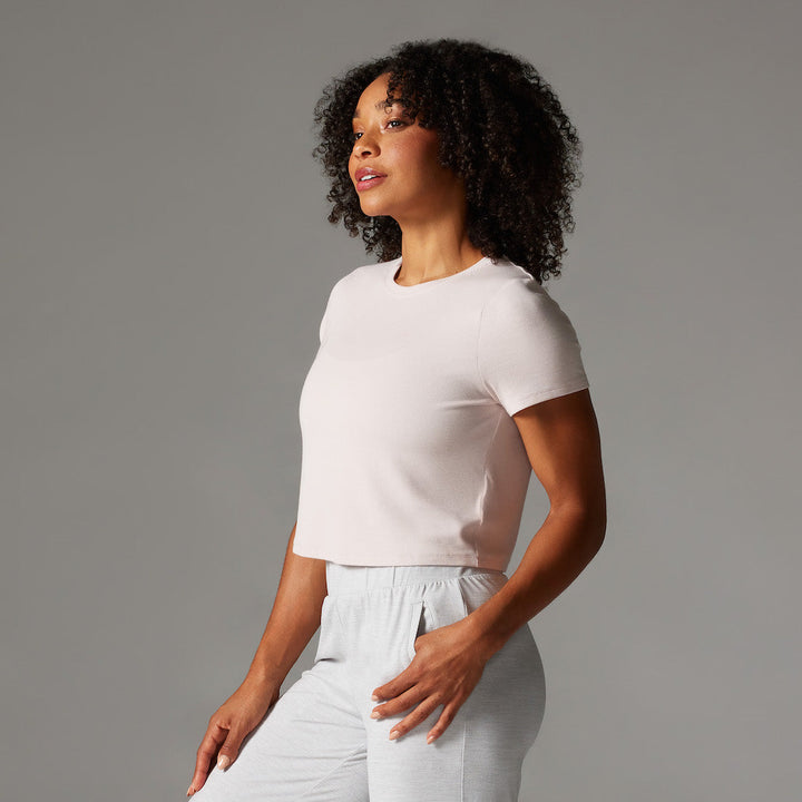 Ribbed Tee * | Tops > Short Sleeve | Tavi – ToeSox | Tavi | Vooray
