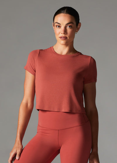 Ribbed Tee | Tops > Short Sleeve | Tavi – Tavi Active