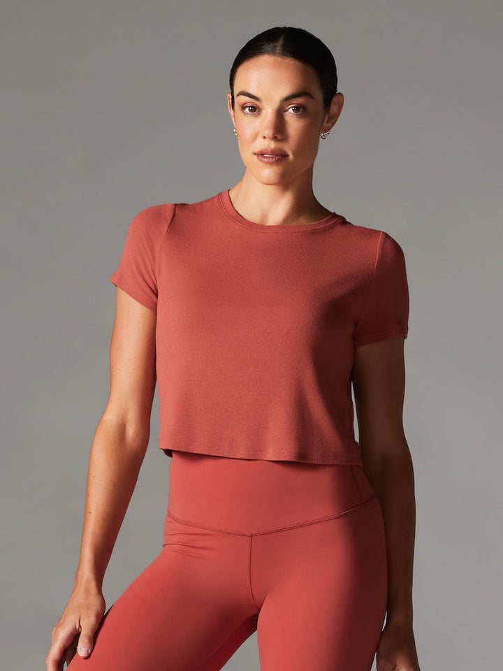 Ribbed Tee | Tops > Short Sleeve | Tavi – Tavi Active