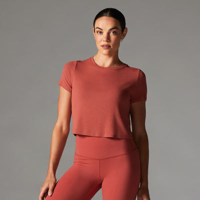 Ribbed Tee | Tops > Short Sleeve | Tavi – Tavi Active