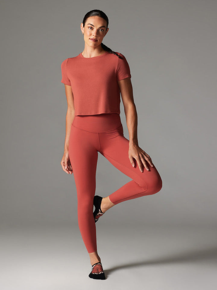 Ribbed Tee | Tops > Short Sleeve | Tavi – Tavi Active