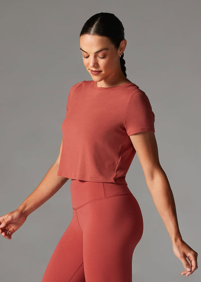 Ribbed Tee | Tops > Short Sleeve | Tavi – Tavi Active