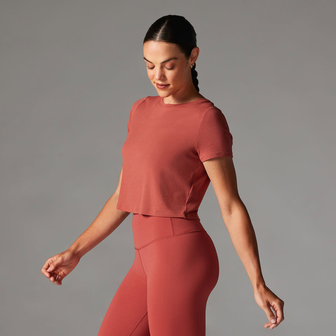 Ribbed Tee | Tops > Short Sleeve | Tavi – Tavi Active