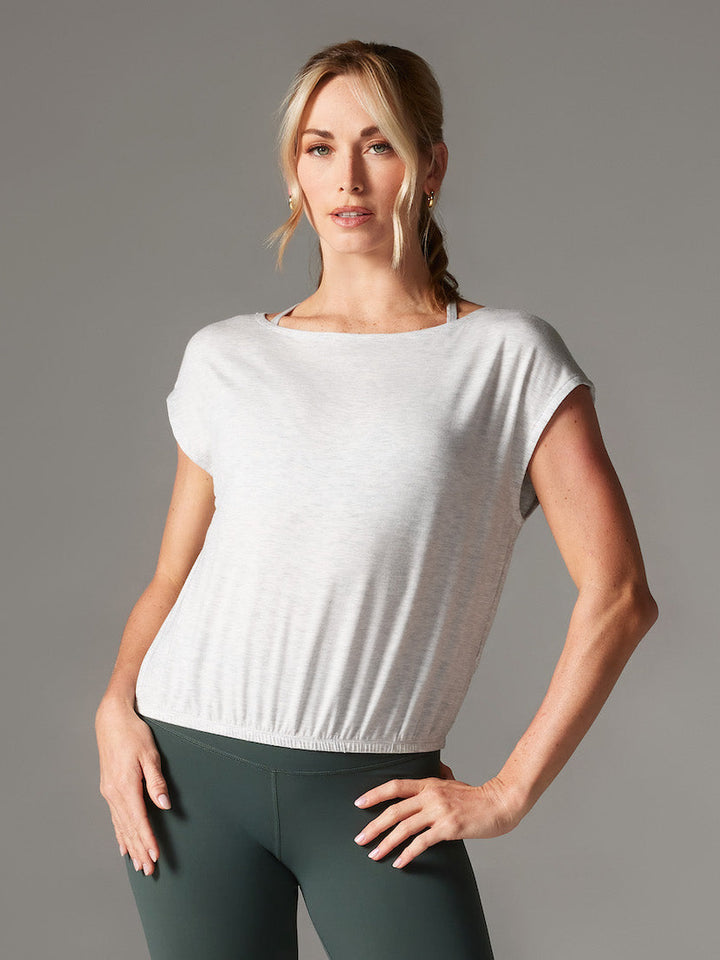Voyage Boatneck Tee | Shirts & Tops | Tavi – Tavi Active