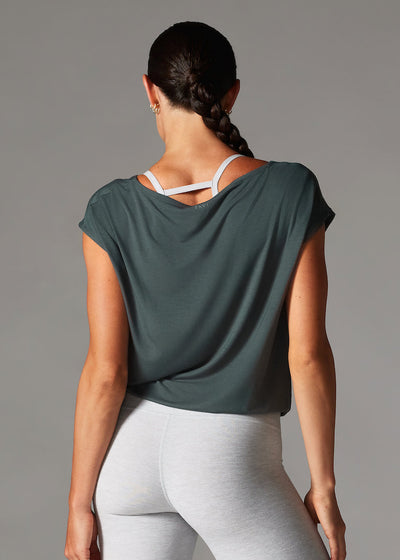Voyage Boatneck Tee | Shirts & Tops | Tavi – Tavi Active