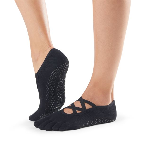 Full Toe Elle Grip Socks * | Socks > Grip | ToeSox – ToeSox | Tavi | Vooray