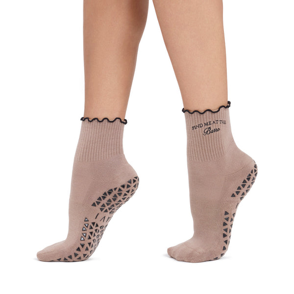 NBD Aria Ruffle Grip Socks | Socks > Grip | Tavi – Tavi Active