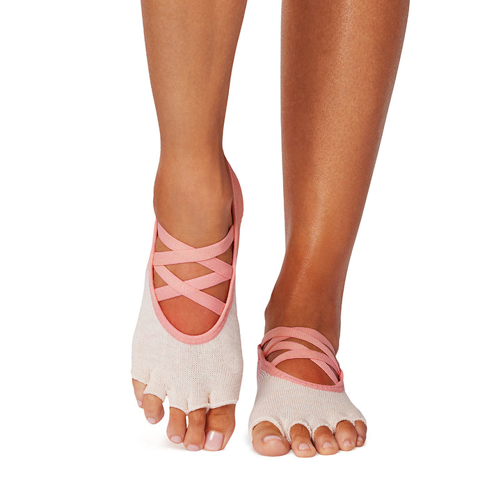 Half Toe Elle Grip Socks | Socks > Grip | ToeSox – ToeSox | Tavi | Vooray