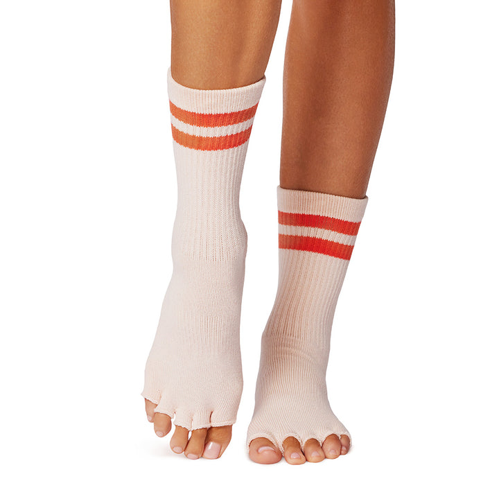 Half Toe Crew Grip Socks | Socks > Crew | ToeSox – ToeSox | Tavi | Vooray