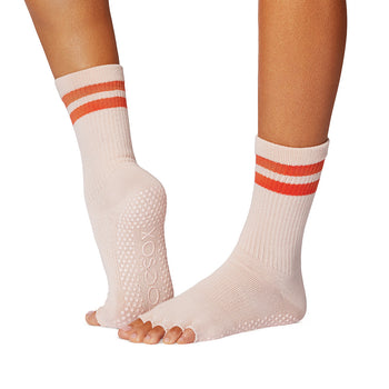 Half Toe Crew Grip Socks | Socks > Crew | ToeSox – ToeSox | Tavi | Vooray
