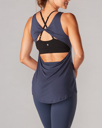 Tavi Noir Tank, Breezy, Yoga Barre Dance Pilates Walking/hiking Running  Cycling General Fitness Casual, Tavi Noir