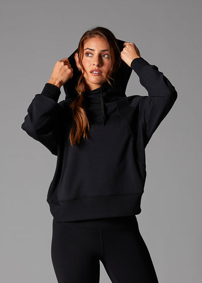 # Cozy Paneled Hoodie | Tops > Sweaters & Hoodies | Tavi – ToeSox | Tavi | Vooray
