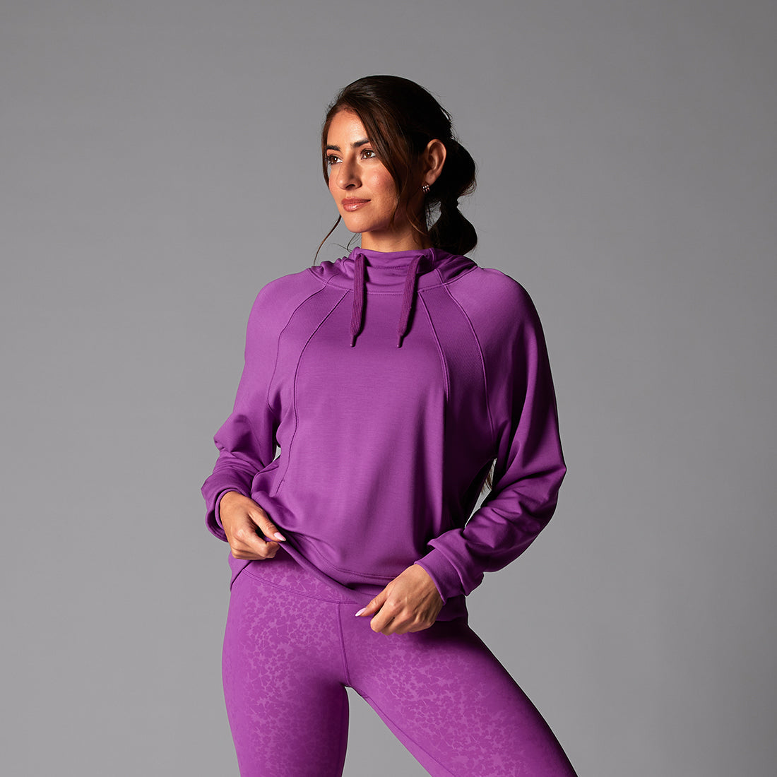 Group Cozy Paneled Hoodie sale