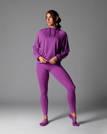 # Cozy Paneled Hoodie | Tops > Sweaters & Hoodies | Tavi – ToeSox | Tavi | Vooray