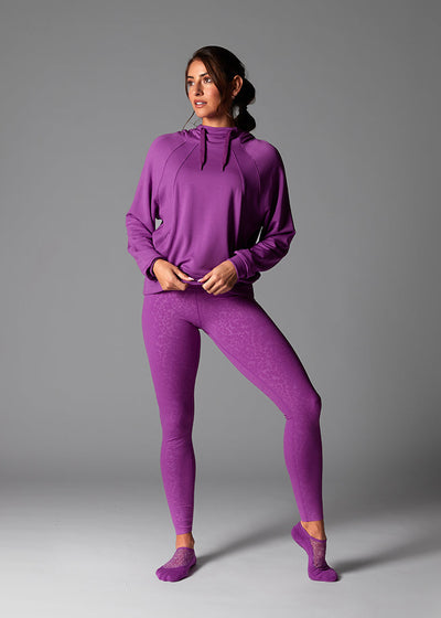 # Cozy Paneled Hoodie | Tops > Sweaters & Hoodies | Tavi – ToeSox | Tavi | Vooray