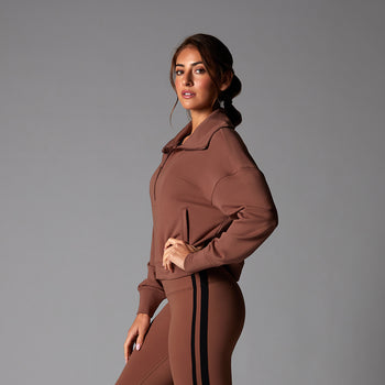 # Cozy Half Zip | Tops > Jackets | Tavi – ToeSox | Tavi | Vooray