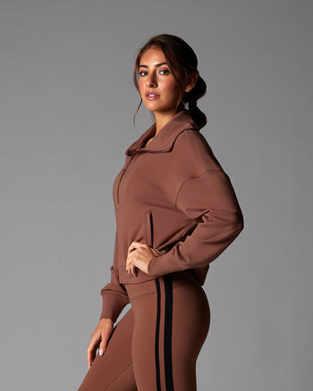 # Cozy Half Zip | Tops > Jackets | Tavi – ToeSox | Tavi | Vooray