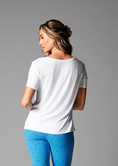 # Everyday V-Neck Tee | Tops > Short Sleeve | Tavi – ToeSox | Tavi | Vooray