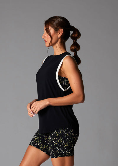 # High Neck Muscle Tank | Tops > Tanks | Tavi – ToeSox | Tavi | Vooray