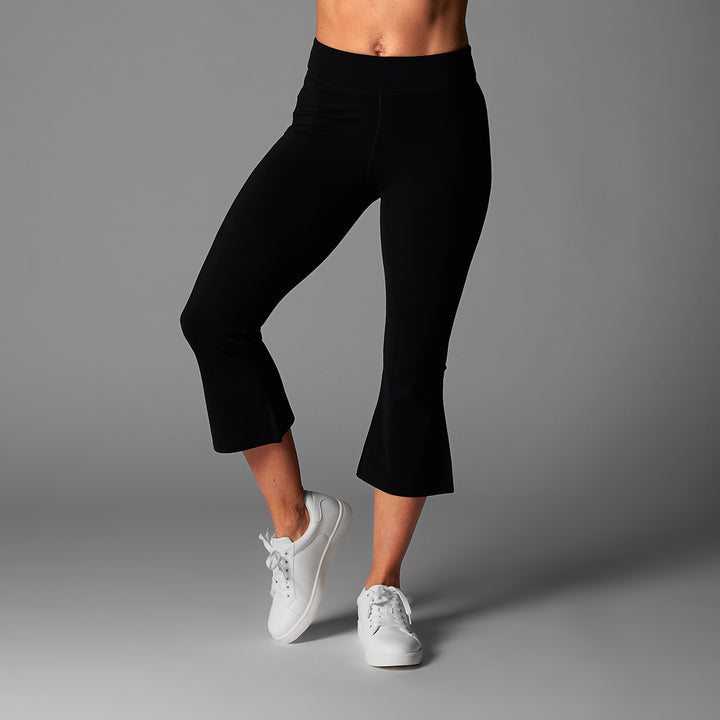 TaviSculpt® High Waisted Crop Flare Leggings * | Bottoms > Leggings | Tavi – ToeSox | Tavi | Vooray