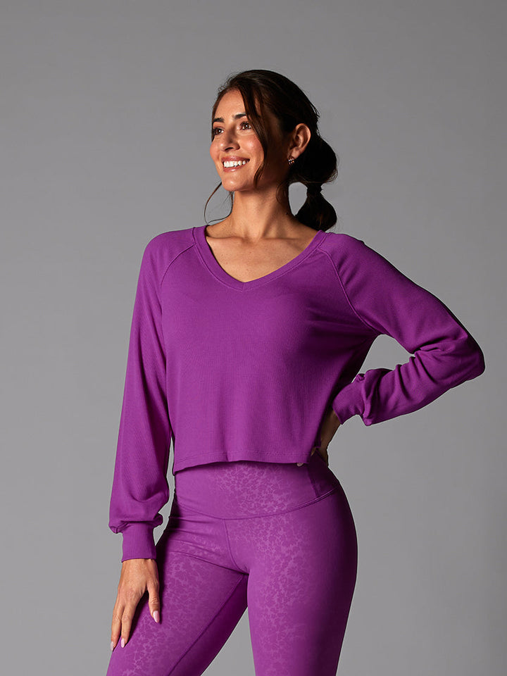 # Rib Long Sleeve | Tops > Long Sleeve | Tavi – ToeSox | Tavi | Vooray