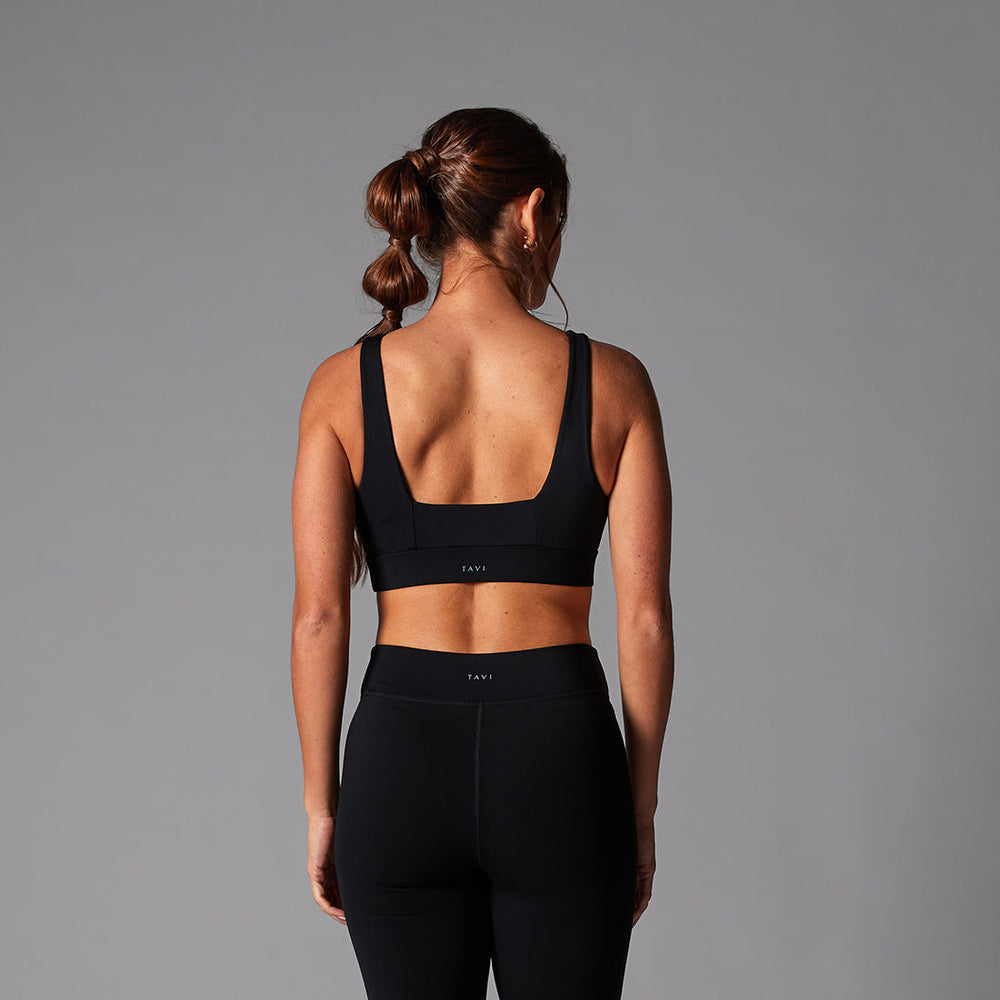 # Square Neck Bra | Sports Bras | Tavi – ToeSox | Tavi | Vooray