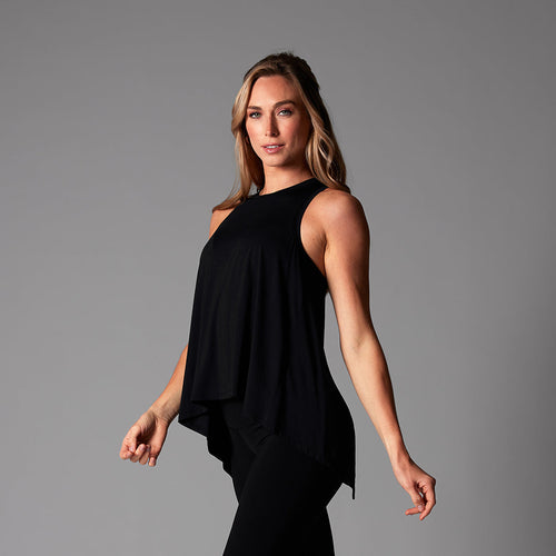 新作サルセーション　Back Pleat Tank Top Back Tie Tank Top