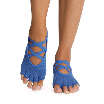 # Half Toe Elle Grip Socks | Socks > Grip | ToeSox – ToeSox | Tavi | Vooray