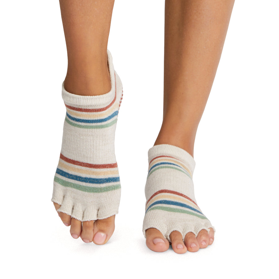 Half Toe Low Rise Grip Socks – ToeSox | Tavi | Vooray