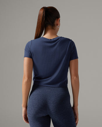 # Ribbed Tee | Tops > Short Sleeve | Tavi – ToeSox | Tavi | Vooray