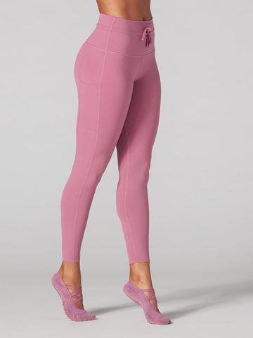 # 7/8 Tie Waist Pocket Leggings * | Bottoms > Leggings | Tavi – ToeSox | Tavi | Vooray