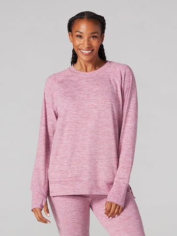 # Brushed Tec Knit Sweatshirt * | Tops > Sweaters & Hoodies | Tavi – ToeSox | Tavi | Vooray