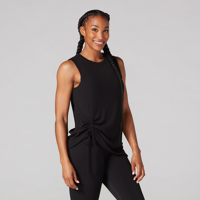 # Cinched Tank * | Tops > Tanks | Tavi – ToeSox | Tavi | Vooray