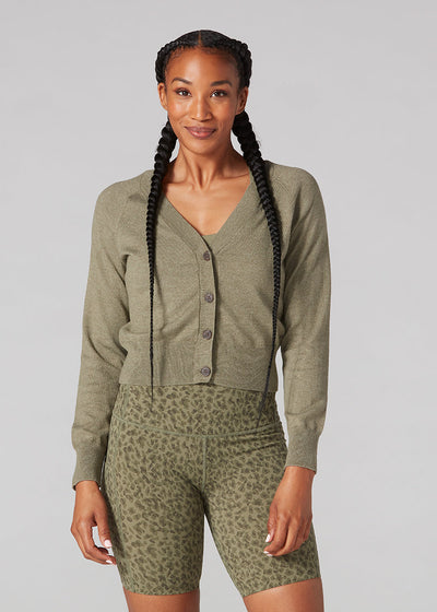 # Classic Cropped Cardigan * | Tops > Long Sleeve | Tavi – ToeSox | Tavi | Vooray