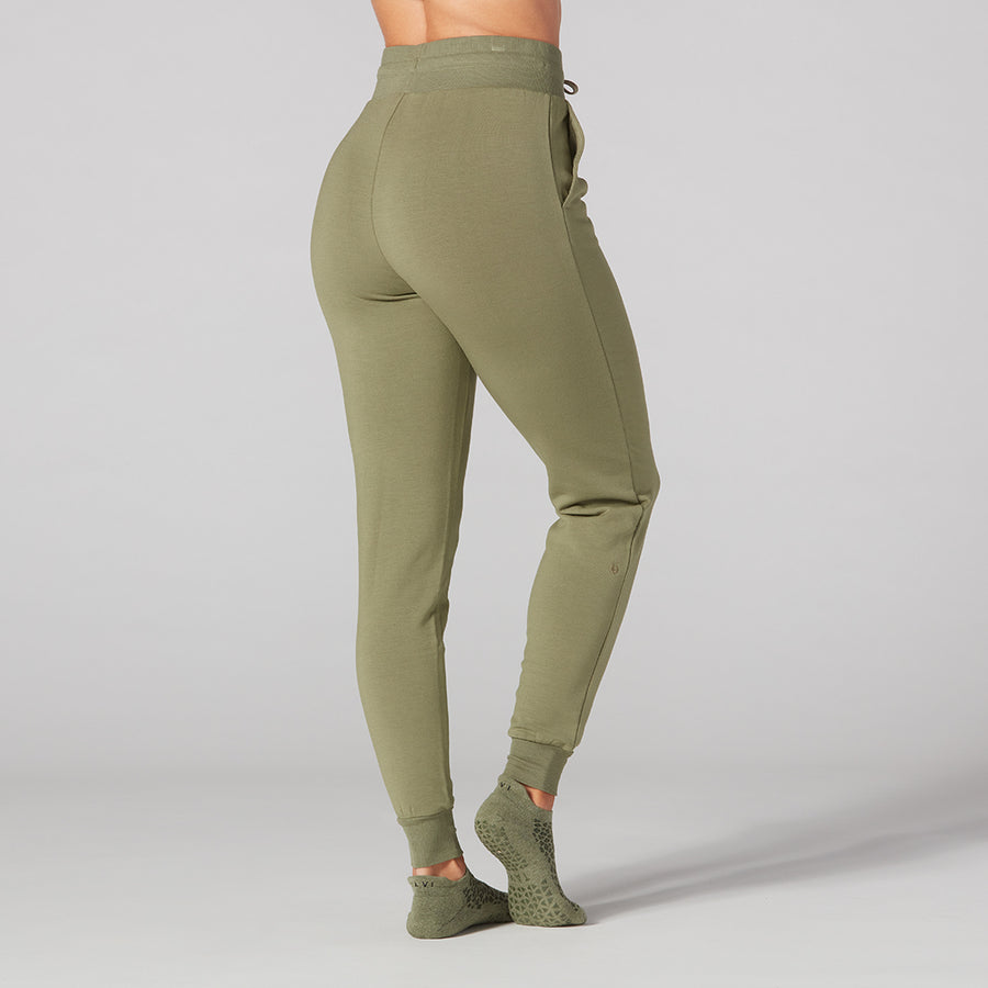 # High Waisted Fitted Jogger * | Bottoms > Pants | Tavi – ToeSox | Tavi | Vooray
