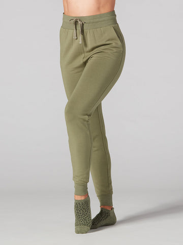 # High Waisted Fitted Jogger * | Bottoms > Pants | Tavi – ToeSox | Tavi | Vooray