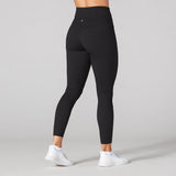 Seersucker High Waisted 7/8 Leggings